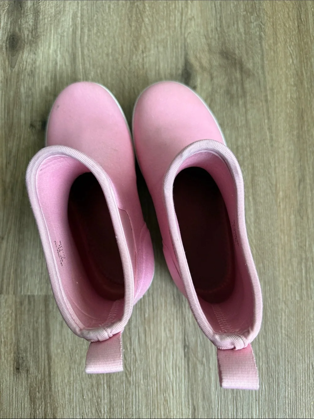 Hunter Kids Pink Glitter Ankle Rain Boots Size 2